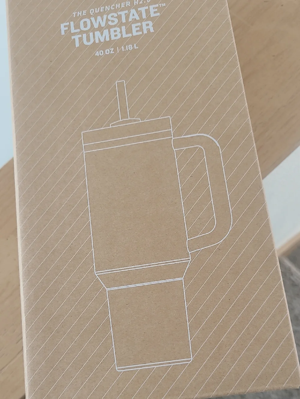 Stanley Dark Gray Travel Tumbler with Mint Logo and White Lid - Picture 4 of 4